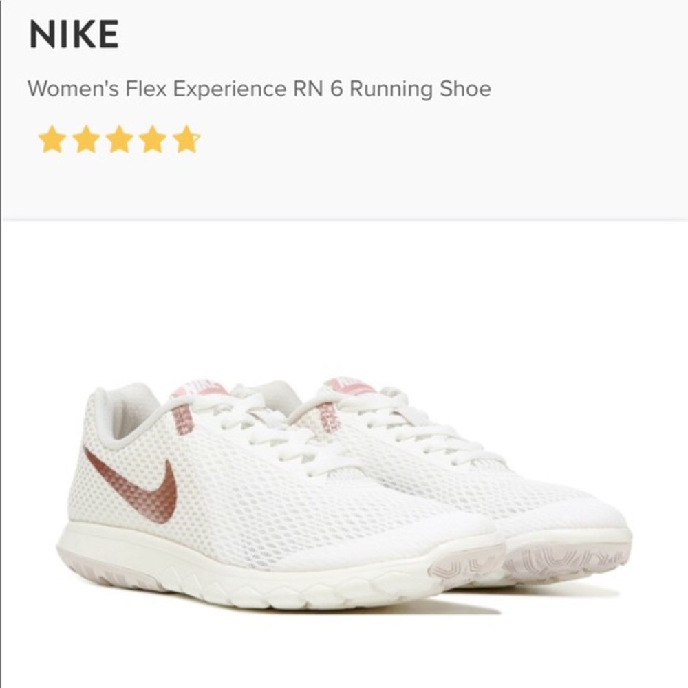 Nike Flex Experience Rn 6 Running Shoe Rose Gold